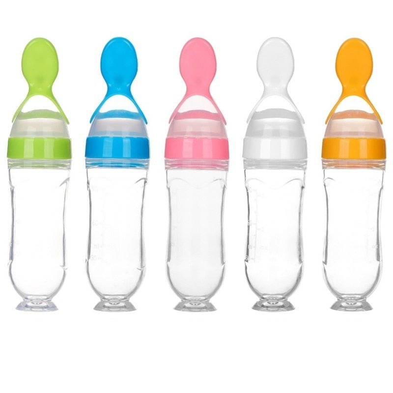 Biberon avec cuillère pour nouveau-né | EasyBottle™ - Baz Shop