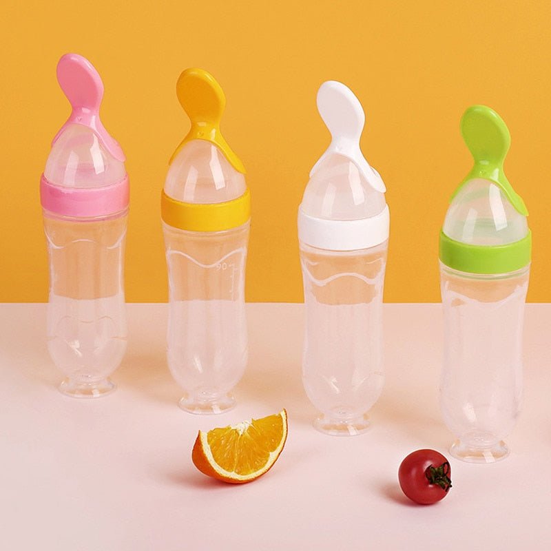 Biberon avec cuillère pour nouveau-né | EasyBottle™ - Baz Shop